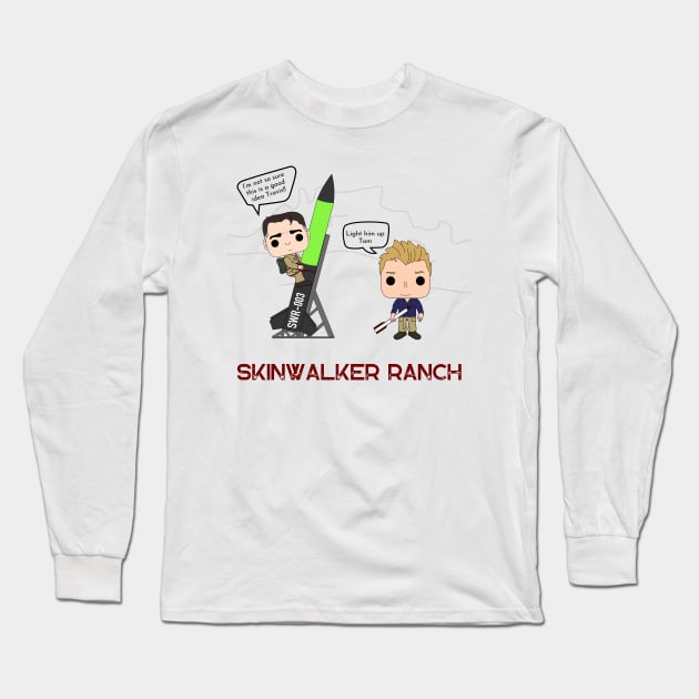 Rocket Eric and Travis Long Sleeve T-Shirt by TeawithAlice